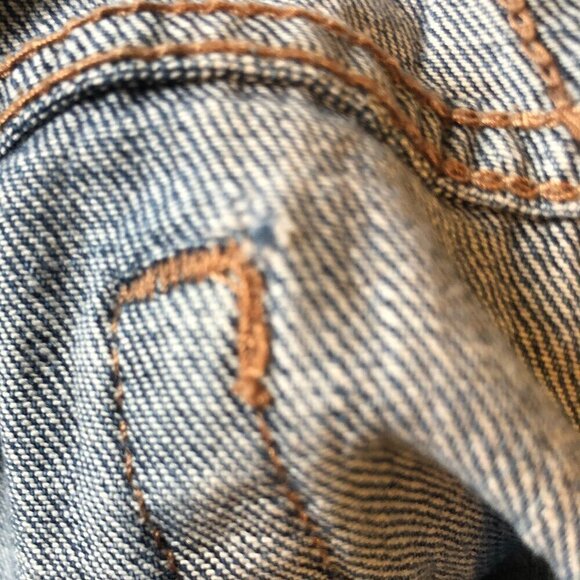 Levi's 505 jeans--nouveau low straight--sz 8 - Picture 12 of 13